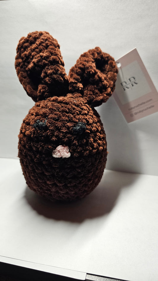 Dark Chocolate Plush Bunny