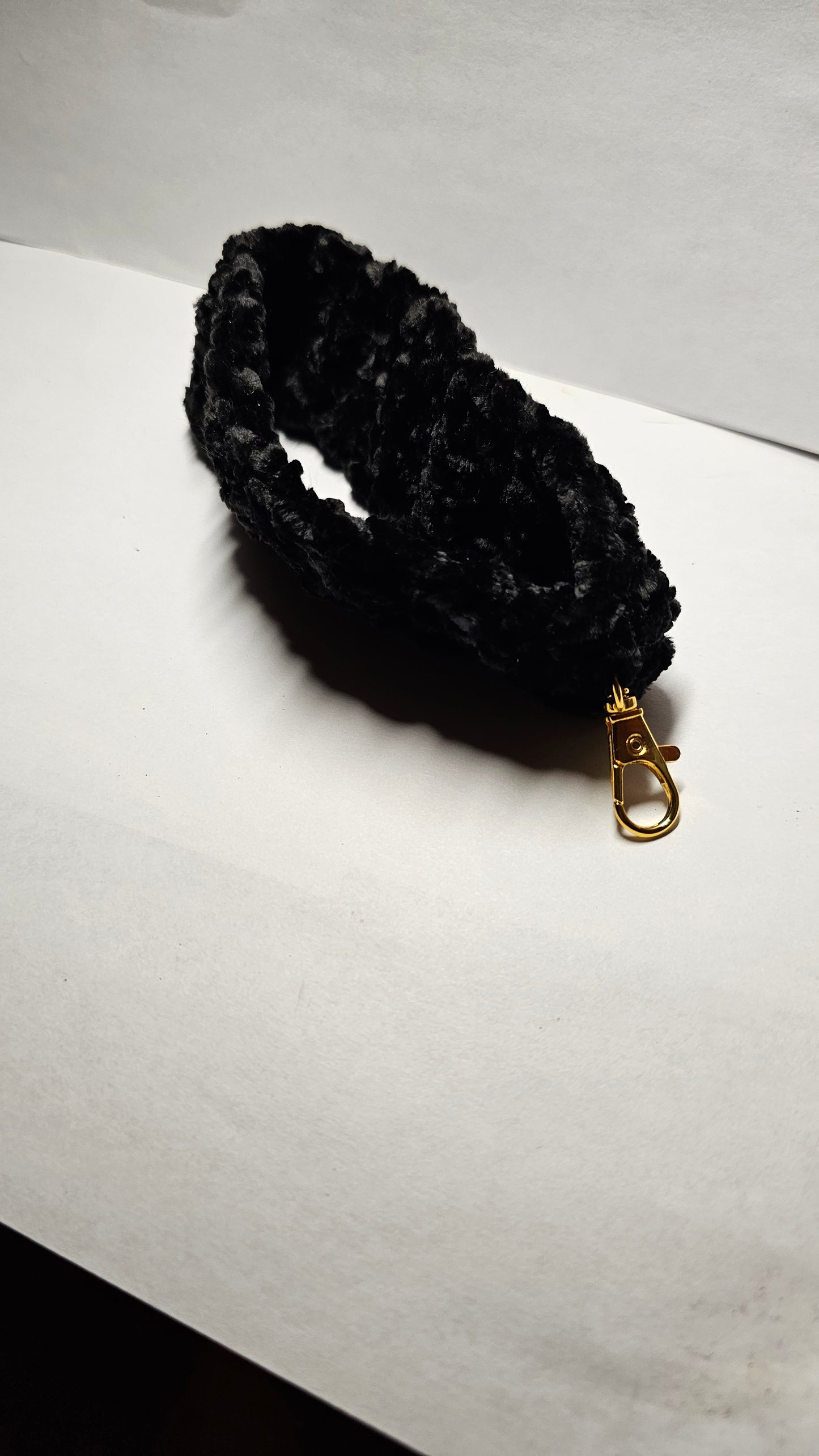 Black Velvet Keychain