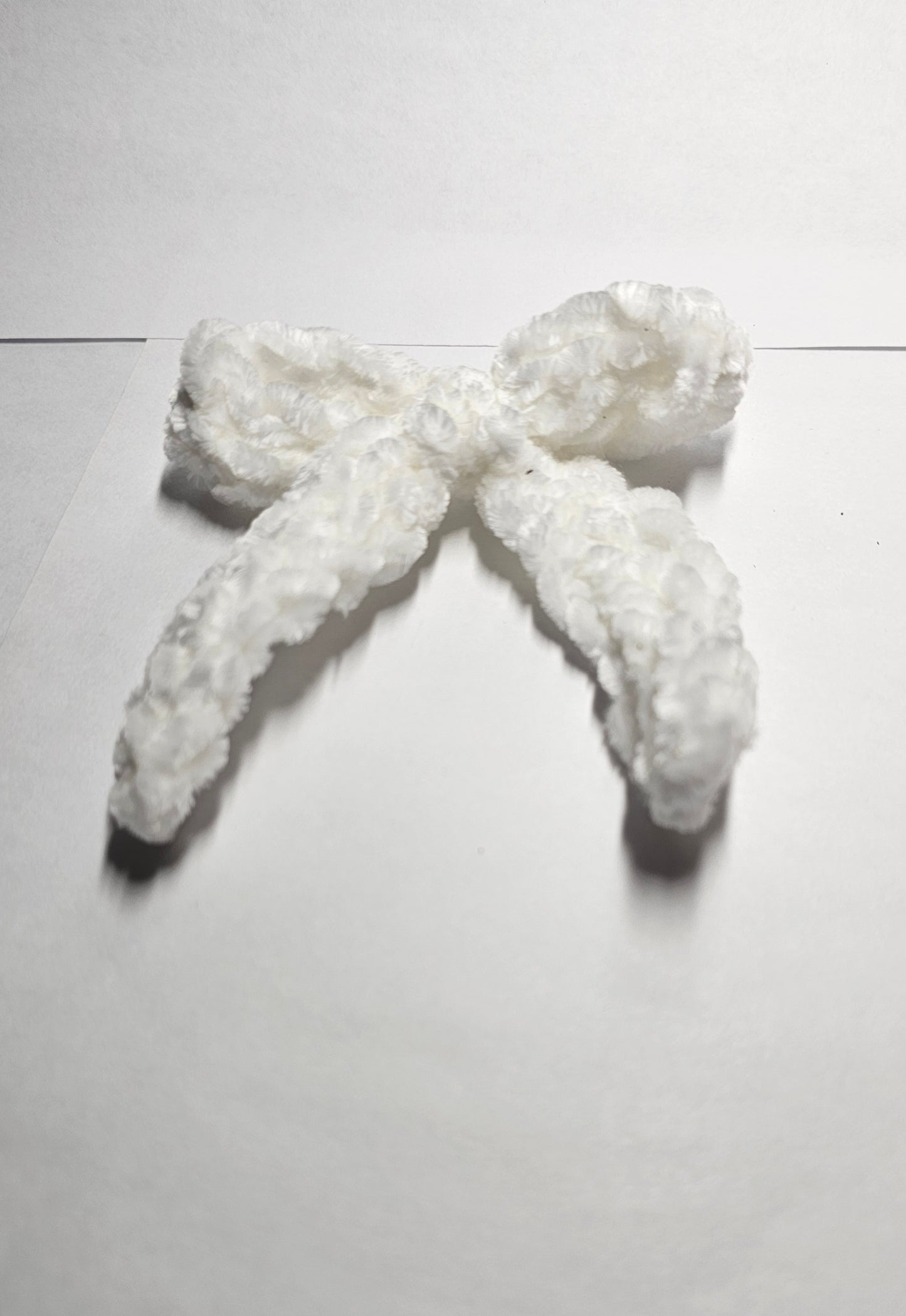 White Velvet bows